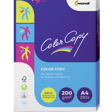 Laserpapier Color Copy A4 200gr wit 250 vel