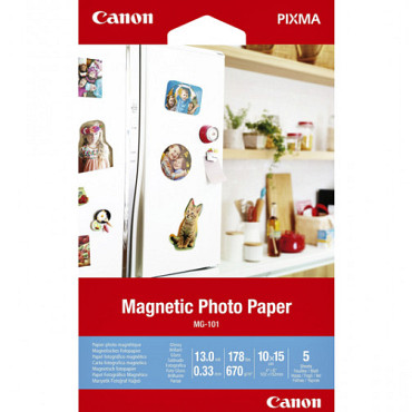 Fotopapier Canon MG-101 magnetisch 10x15cm 5vel
