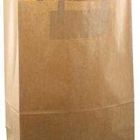 Papieren tas 32x15x43cm 250st bruin kraft NIEUW !