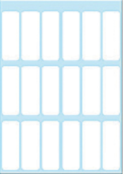 Etiket HERMA 3650 12x34mm wit 126 stuks