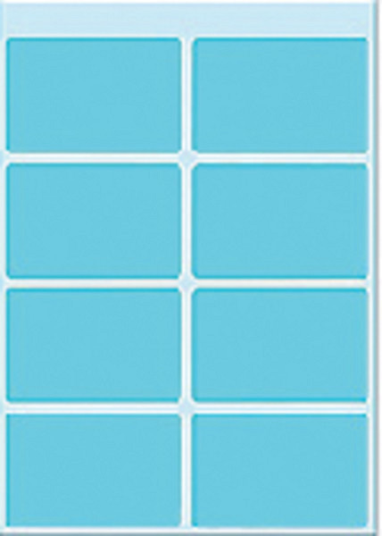Etiket HERMA 3693 25x40mm blauw 40 stuks