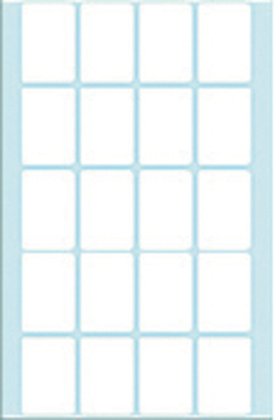 Etiket HERMA 2430 22x32mm wit 640 stuks