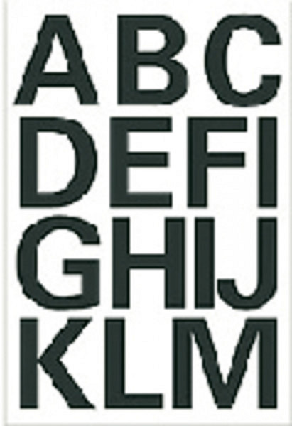 Etiket HERMA 4167 25mm letters A-Z zwart