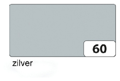 Fotokarton Folia 2-zijdig 50x70cm 300gr nr60 zilver