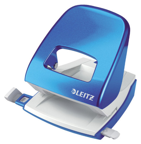 Perforator Leitz WOW 5008 Nexxt metaal 30 vel blauw