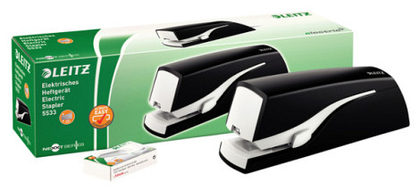 Nietmachine Leitz NeXXt elektrisch 20 vel zwart