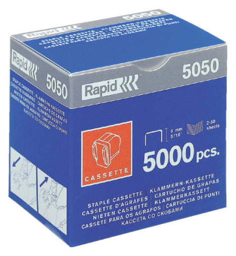 Nietcassette Rapid 5050 5000 stuks