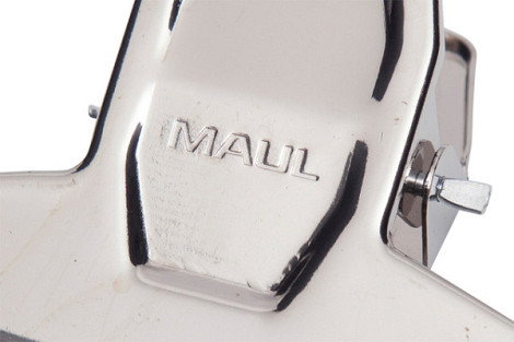 Papierklem MAUL Pro 125mm capaciteit 30mm zilver