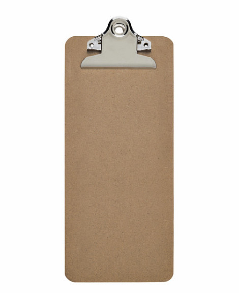 Klembord MAUL Classic Bill staand 28x11.5cm hout