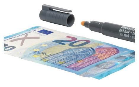 Valsgeld detectiepen Safescan 30 grijs