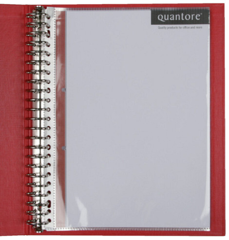 Showtas Quantore A4 23-gaats PP 0.08 glad 25 stuks