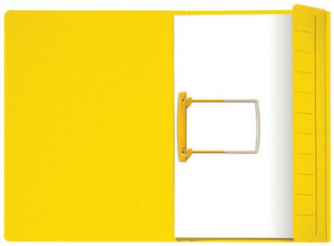 Combimap Secolor folio 1 klep 270gr geel