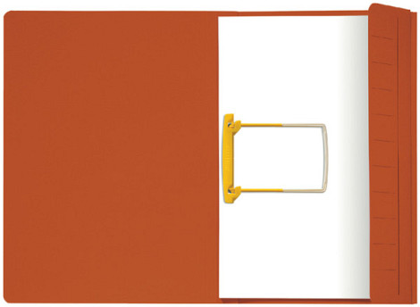 Combimap Secolor folio 1 klep recycled 250gr rood