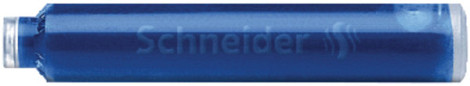 Inktpatroon Schneider din blauw doos à 6 stuks