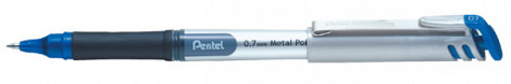 Rollerpen Pentel BL17 blauw 0.4mm
