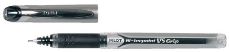 Rollerpen PILOT Hi-Tecpoint Grip V5 fijn zwart