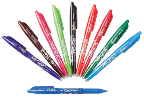 Rollerpen PILOT friXion medium hemelsblauw