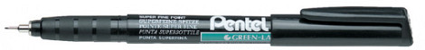 Fineliner Pentel NMF50 zwart 0.4mm