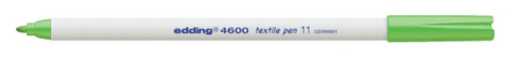 Viltstift edding 4600 textiel rond 1mm lichtgroen