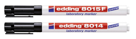 Viltstift edding 8014 laboratorium rond 1mm zwart