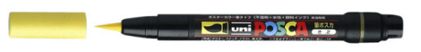 Brushverfstift Posca PCF350 1-10mm geel