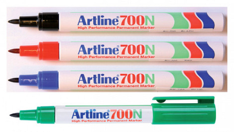 Viltstift Artline 700 rond 0.7mm rood