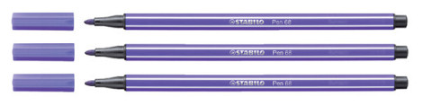 Viltstift STABILO Pen 68/55 medium paars