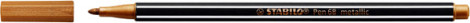 Viltstift STABILO Pen 68/820 medium metallic koper