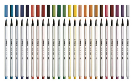 Brushstift STABILO Pen 568/19 heidepaars