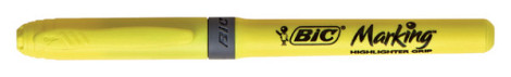 Markeerstift Bic brite liner grip geel