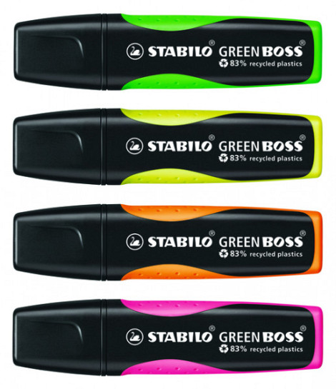 Markeerstift STABILO GREEN BOSS 6070/54 oranje