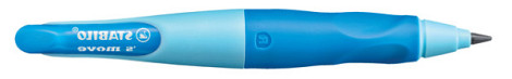 Vulpotlood STABILO Easyergo HB 3.15mm links blauw/donkerblauw incl puntenslijper blister à 1 stuk
