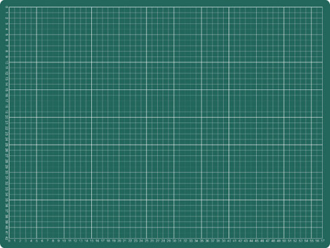 Snijmat A2 600X450mm groen