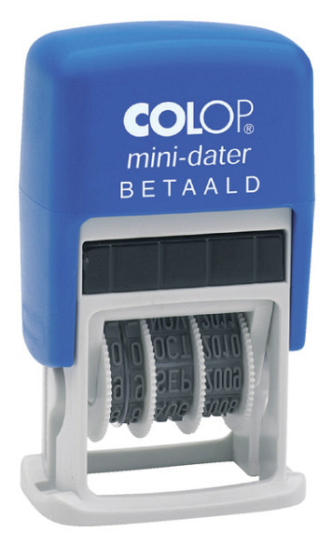 Woord-datumstempel Colop Printer Mini S 160/L betaald