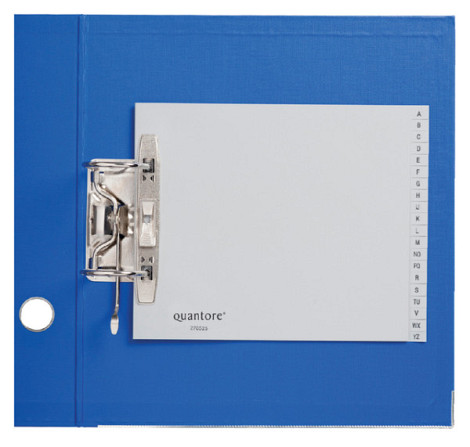 Ordner alfabet Quantore 2-gaats 18x22.5 PP grijs