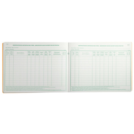 Effectenregister Exacompta BV SLR 240x320 80vel assorti