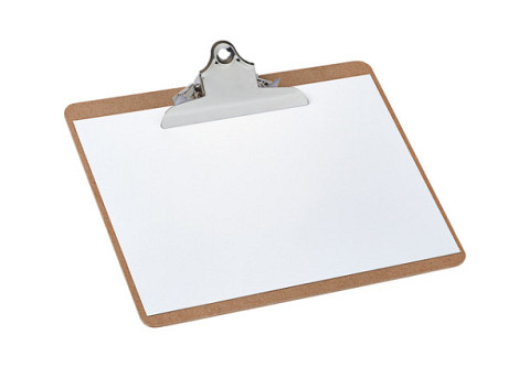 Klembord MAUL Classic A4 dwars hout