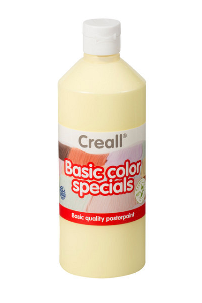 Plakkaatverf Creall basic pastel geel 500ml