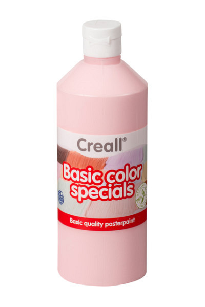 Plakkaatverf Creall basic pastel rood 500ml