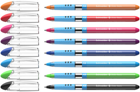 Rollerpen Slider Basic Colours extra breed 0.6mm assorti