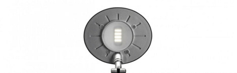 Bureaulamp MAUL Space LED voet dimbaar antraciet zilver