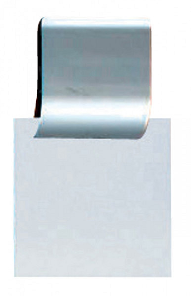Klemlijst MAUL 3.5x4cm aluminium zelfklevend
