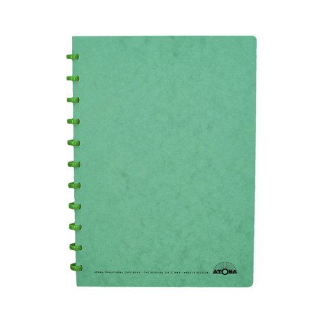 Schrift Atoma A4 ruit 5x5mm 144blz 90gr karton assorti