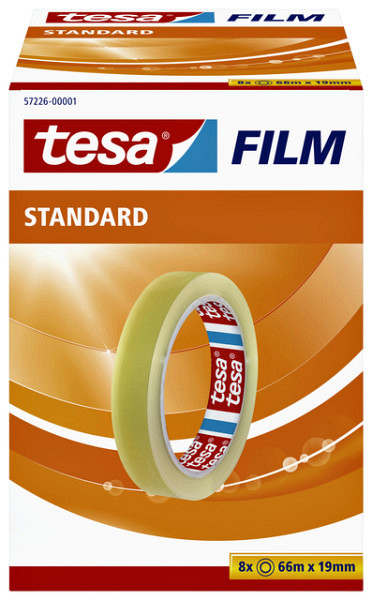 Plakband tesafilm® Standaard 19mmx66m transparant