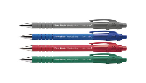 Balpen Paper Mate Flexgrip Ultra medium rood