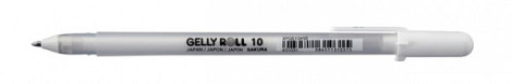 Gelschrijver Sakura Gelly Roll Basic 10 0.5mm wit