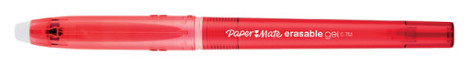 Gelschrijver Paper Mate Inkjoy Erasable rood