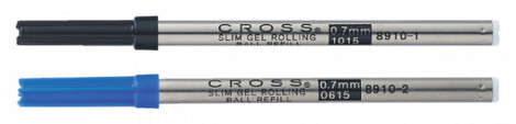 Rollerpenvulling Cross classic century en Click blauw 0.7mm