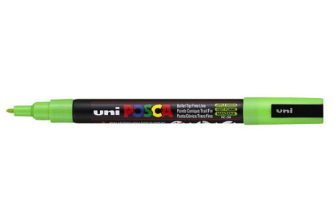 Verfstift Posca PC3M fijn appelgroen