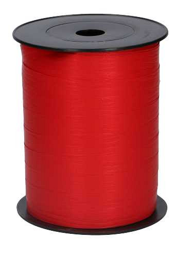 Krullint paperlook 10mm x 250 meter kleur 33 rood